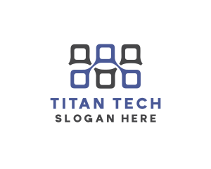 Online Tech Network logo design