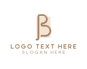 Letter B - Stylish Company Letter B logo design