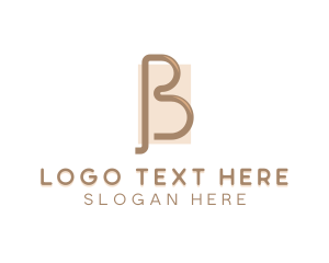 Business - Stylish Company Letter B logo design