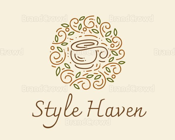 Coffee Tea Cafe Logo