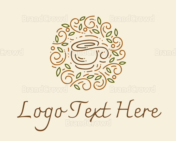 Coffee Tea Cafe Logo