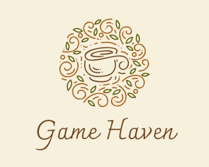 Latte - Coffee Tea Cafe logo design