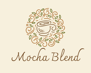 Mocha - Coffee Tea Cafe logo design