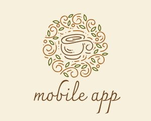 Coffee Tea Cafe  logo design