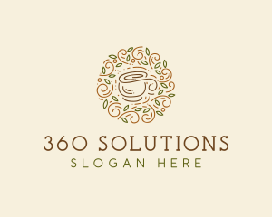 Coffee Tea Cafe  logo design