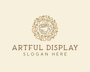 Coffee Tea Cafe  logo design