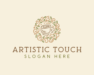 Coffee Tea Cafe  logo design