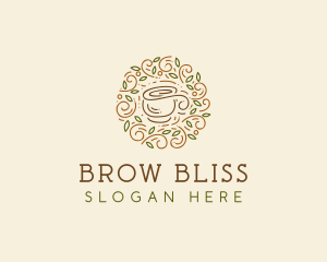 Coffee Tea Cafe  logo design