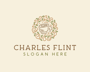 Coffee Tea Cafe  logo design