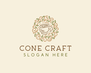 Coffee Tea Cafe  logo design