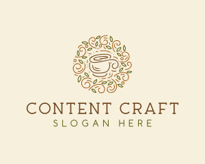 Coffee Tea Cafe  logo design