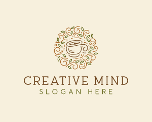 Coffee Tea Cafe  logo design