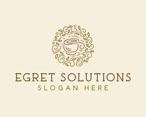 Coffee Tea Cafe  logo design