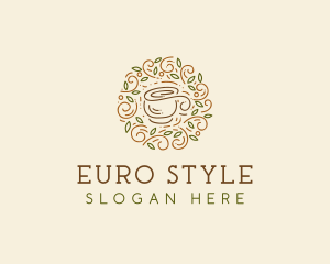 Coffee Tea Cafe  logo design