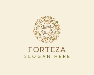 Coffee Tea Cafe  logo design