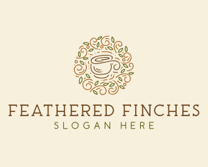 Coffee Tea Cafe  logo design