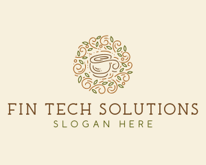 Coffee Tea Cafe  logo design