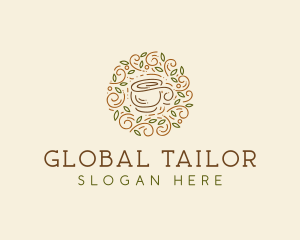 Coffee Tea Cafe  logo design