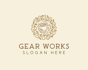 Coffee Tea Cafe  logo design