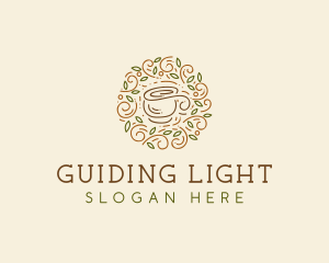 Coffee Tea Cafe  logo design