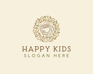 Coffee Tea Cafe  logo design