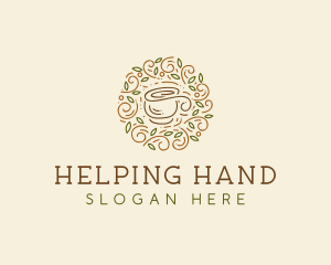 Coffee Tea Cafe  logo design