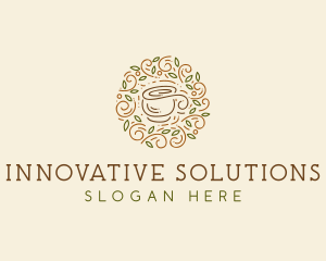 Coffee Tea Cafe  logo design