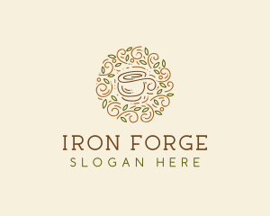 Coffee Tea Cafe  logo design