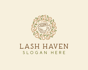 Coffee Tea Cafe  logo design