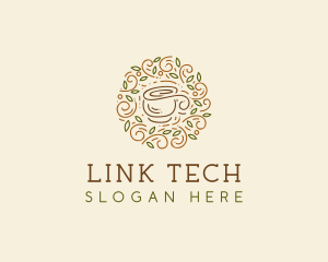 Coffee Tea Cafe  logo design