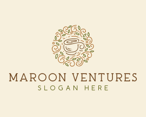 Coffee Tea Cafe  logo design