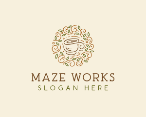 Coffee Tea Cafe  logo design