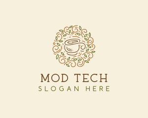 Coffee Tea Cafe  logo design