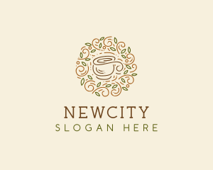 Coffee Tea Cafe  logo design