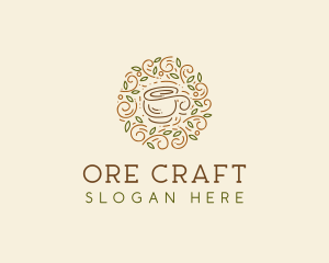 Coffee Tea Cafe  logo design