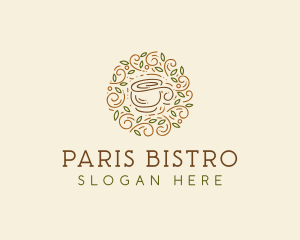 Coffee Tea Cafe  logo design