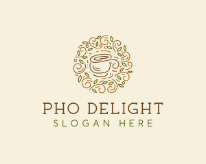 Coffee Tea Cafe  logo design