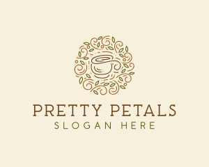 Coffee Tea Cafe  logo design