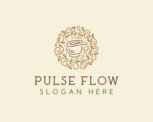 Coffee Tea Cafe  logo design