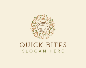 Coffee Tea Cafe  logo design