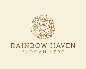 Coffee Tea Cafe  logo design