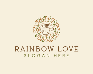 Coffee Tea Cafe  logo design