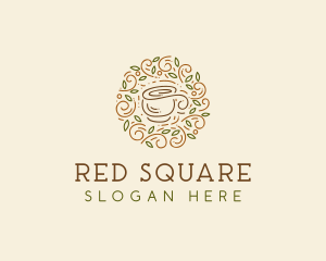 Coffee Tea Cafe  logo design