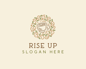 Coffee Tea Cafe  logo design