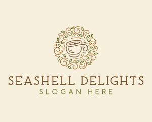 Coffee Tea Cafe  logo design