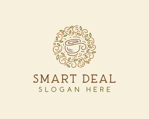 Coffee Tea Cafe  logo design