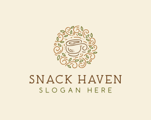 Coffee Tea Cafe  logo design