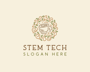 Coffee Tea Cafe  logo design