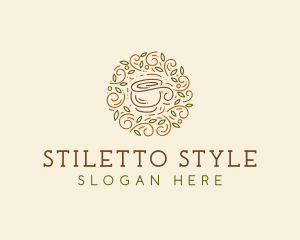 Coffee Tea Cafe  logo design