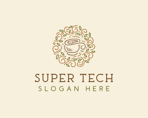 Coffee Tea Cafe  logo design